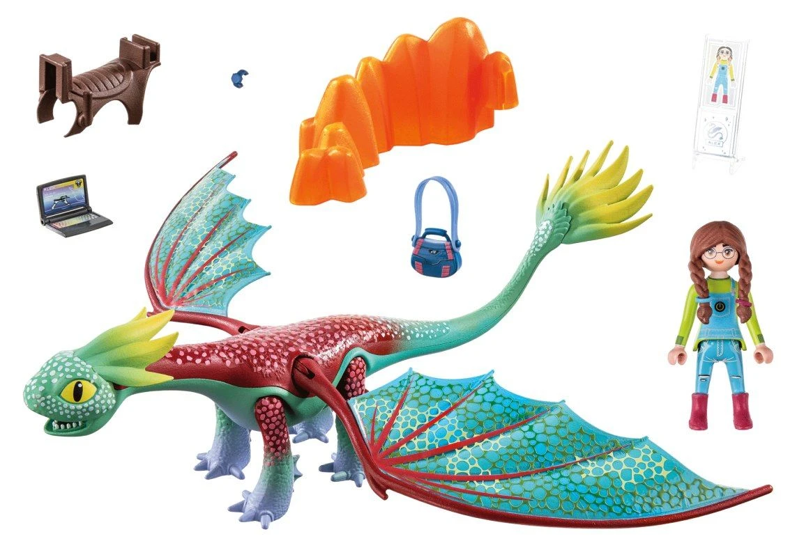 PLAYMOBIL® Dragons - The Nine Realms Feathers & Alex 6 PLAYMOBIL® Dragons - The Nine Realms Feathers & Alex – Bild 4