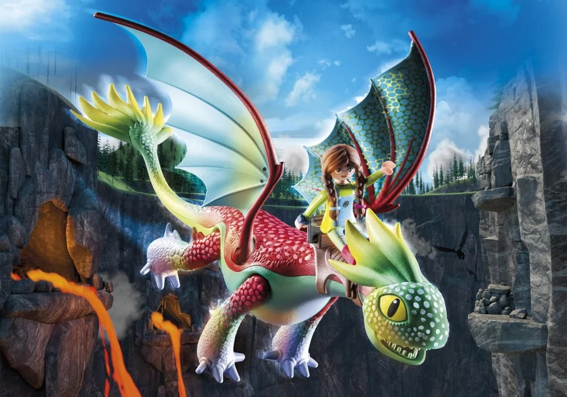 PLAYMOBIL® Dragons - The Nine Realms Feathers & Alex 4 PLAYMOBIL® Dragons - The Nine Realms Feathers & Alex – Bild 2