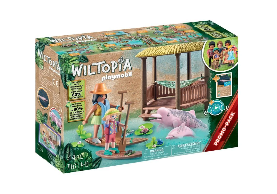 PLAYMOBIL® Wiltopia - Paddeltour Mit Den Flussdelfinen 3 PLAYMOBIL® Wiltopia - Paddeltour Mit Den Flussdelfinen