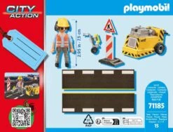 PLAYMOBIL® City Action - Bauarbeiter Mit Kantenfräser -Playmobil Verkaufsgeschäft 71185 pt02GHDL4f6BSM6xa 1280x1280
