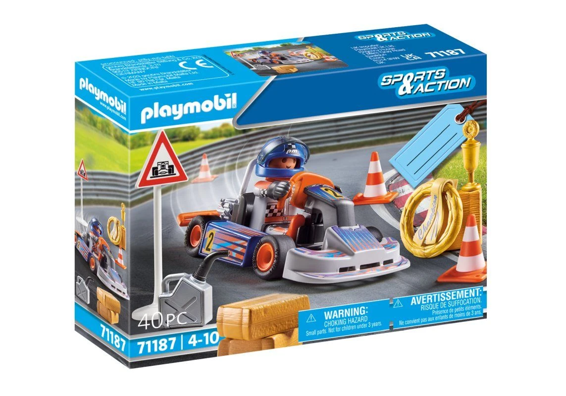 PLAYMOBIL® Sport & Action - Geschenkset Racing-Kart 3 PLAYMOBIL® Sport & Action - Geschenkset Racing-Kart
