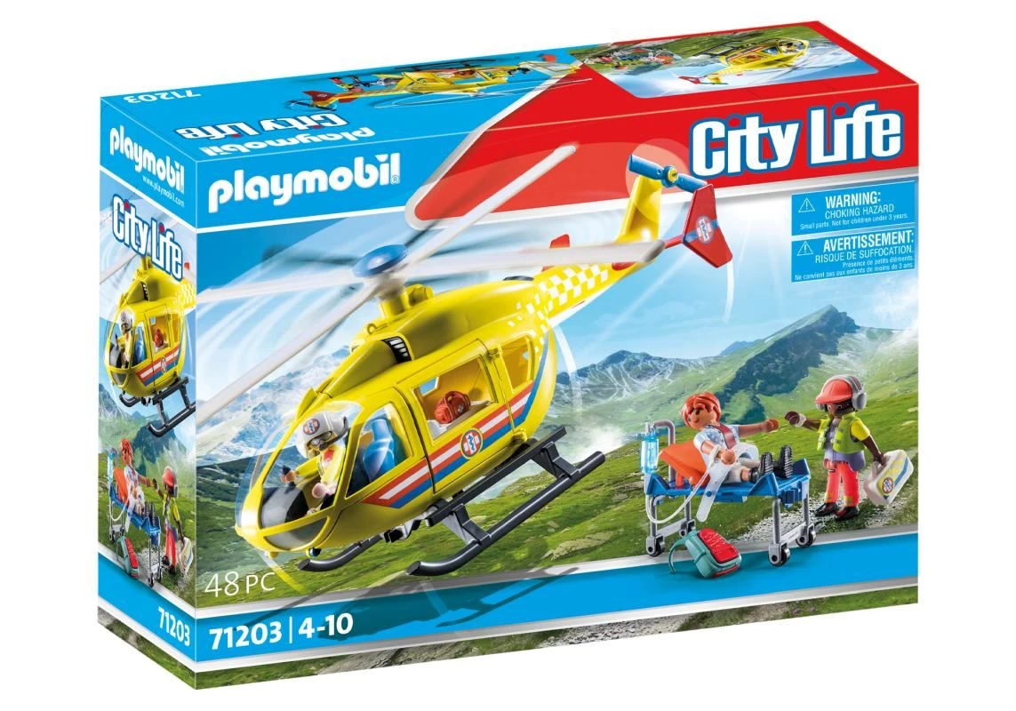 PLAYMOBIL® City Life - Rettungshelikopter 3 PLAYMOBIL® City Life - Rettungshelikopter