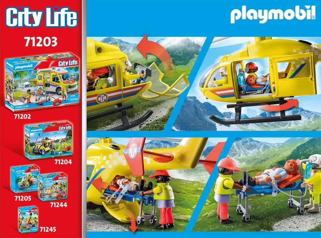 PLAYMOBIL® City Life - Rettungshelikopter 8 PLAYMOBIL® City Life - Rettungshelikopter – Bild 6