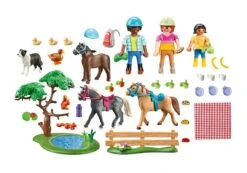 PLAYMOBIL® Country - Picknickausflug Mit Pferden -Playmobil Verkaufsgeschäft 71239 parts 1280x1280