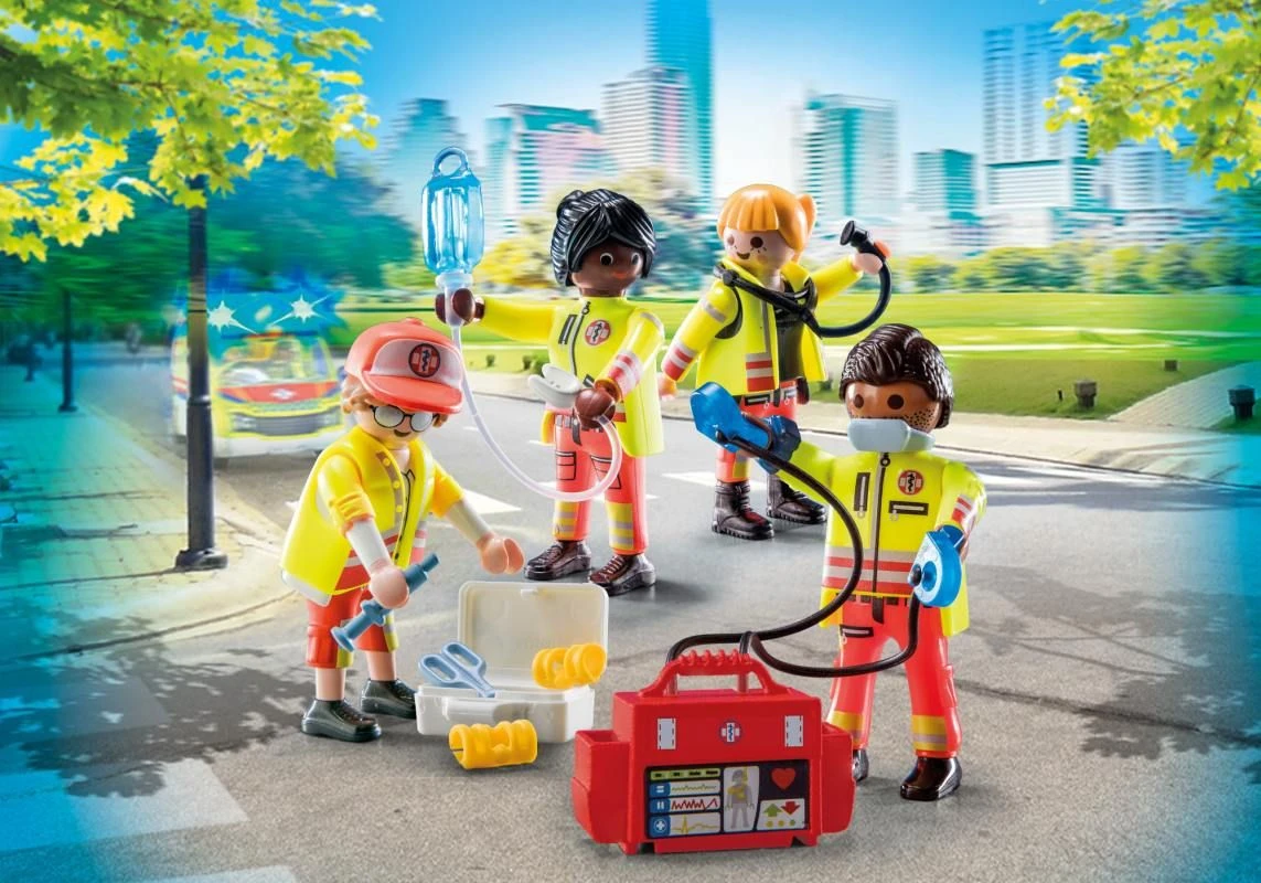 PLAYMOBIL® City Life - Rettungsteam 4 PLAYMOBIL® City Life - Rettungsteam – Bild 2