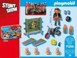 PLAYMOBIL® Stunt Show - Starter Pack Motorrad Mit Feuerwand -Playmobil Verkaufsgeschäft 71256 pt02 1280x1280