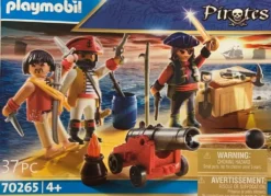 PLAYMOBIL Pirates 70265 / 5136 Piratenkommando 3 Piraten Mit Kanone