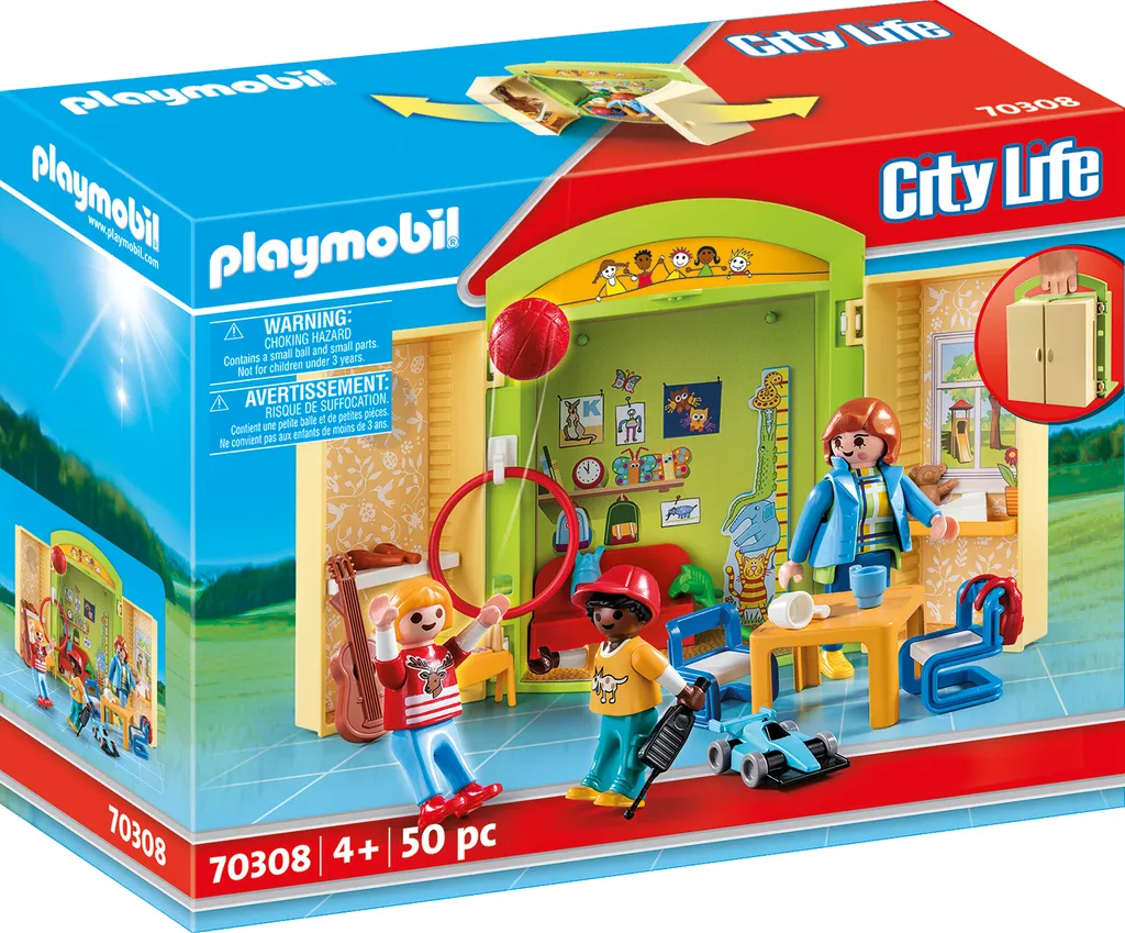 PLAYMOBIL, Spielbox "Im Kindergarten", City Life, 70308 3 PLAYMOBIL, Spielbox "Im Kindergarten", City Life, 70308