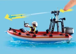 PLAYMOBIL, Feuerwehreinsatz Mit Heli Und Boot, City Action, 70335 -Playmobil Verkaufsgeschäft 795a37f8ce7c45989f9f61f722532f36