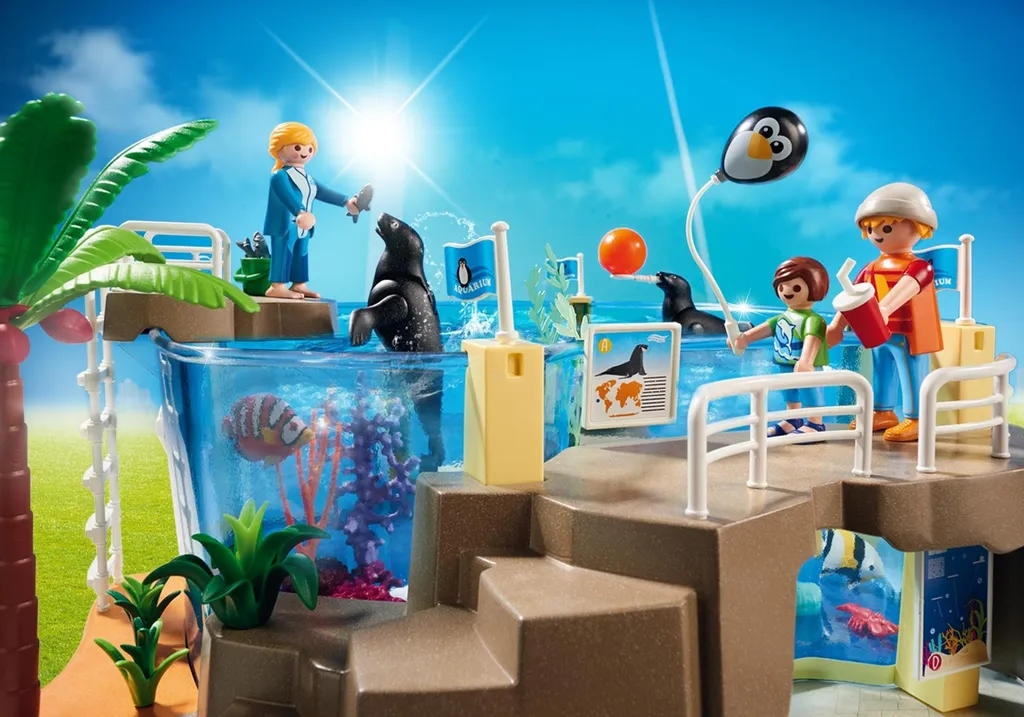 PLAYMOBIL - Meeresaquarium (9060) 8 PLAYMOBIL - Meeresaquarium (9060) – Bild 6