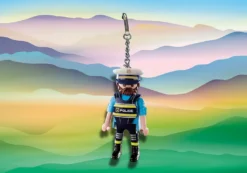 PLAYMOBIL Schlüsselanhänger - Schlüsselanhänger Polizist 70648