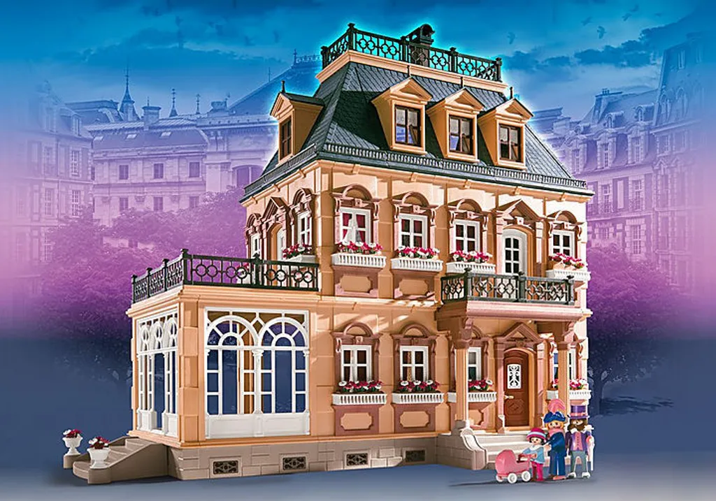 PLAYMOBIL 70890 Nostalgisches Großes Puppenhaus 3 PLAYMOBIL 70890 Nostalgisches Großes Puppenhaus