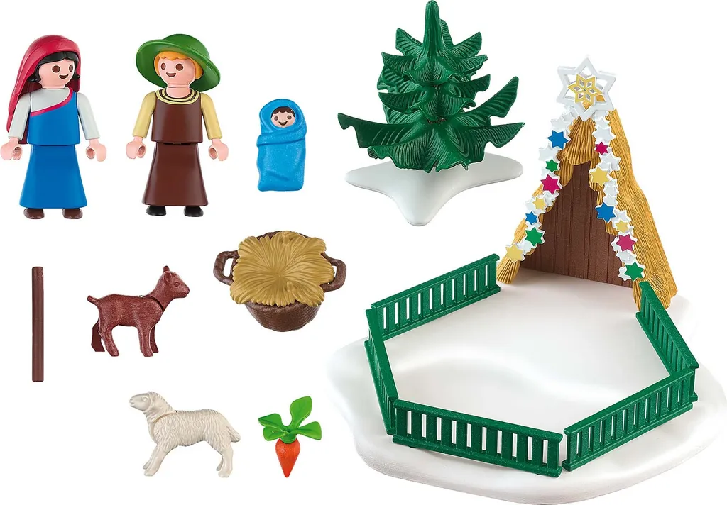 PLAYMOBIL 4885 Krippenspiel Maria Und Josef 7 PLAYMOBIL 4885 Krippenspiel Maria Und Josef – Bild 5