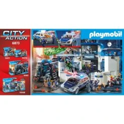 PLAYMOBIL 6873 City Action Polizei-Einsatzwagen, Konstruktionsspielzeug -Playmobil Verkaufsgeschäft PLAYMOBIL 6873 City Action Polizei Einsatzwagen Konstruktionsspielzeug@@1249175 11