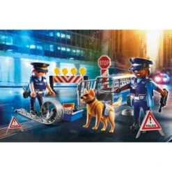 PLAYMOBIL 6878 City Action Polizei-Straßensperre, Konstruktionsspielzeug -Playmobil Verkaufsgeschäft PLAYMOBIL 6878 City Action Polizei Stra ensperre Konstruktionsspielzeug@@1249188 2