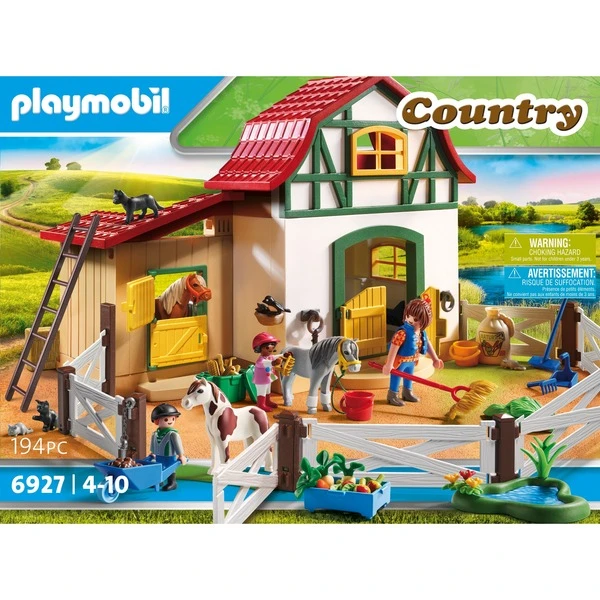 PLAYMOBIL 6927 Country Ponyhof, Konstruktionsspielzeug 4 PLAYMOBIL 6927 Country Ponyhof, Konstruktionsspielzeug – Bild 2