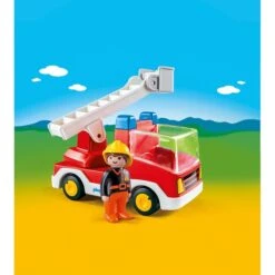 PLAYMOBIL 6967 1.2.3 Feuerwehrleiterfahrzeug, Konstruktionsspielzeug -Playmobil Verkaufsgeschäft PLAYMOBIL 6967 1 2 3 Feuerwehrleiterfahrzeug Konstruktionsspielzeug@@1sspke0s 1