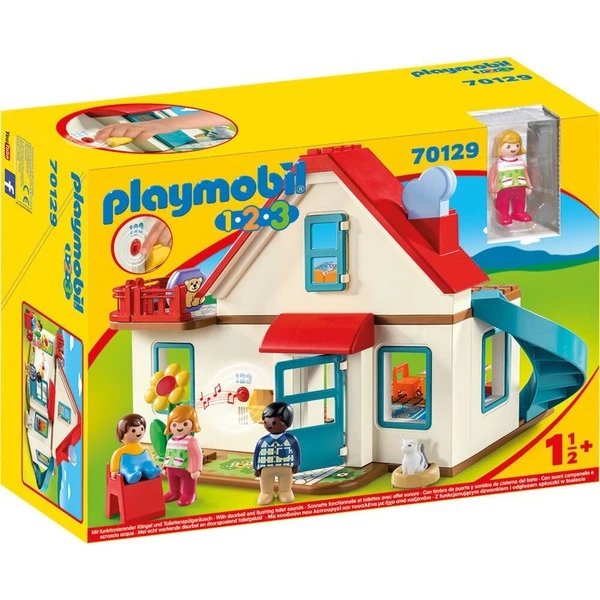 PLAYMOBIL 70129 1.2.3 Einfamilienhaus, Konstruktionsspielzeug 3 PLAYMOBIL 70129 1.2.3 Einfamilienhaus, Konstruktionsspielzeug