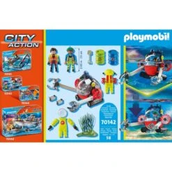 PLAYMOBIL 70142 City Action Seenot: Umwelteinsatz Mit Tauchboot, Konstruktionsspielzeug -Playmobil Verkaufsgeschäft PLAYMOBIL 70142 City Action Seenot Umwelteinsatz mit Tauchboot Konstruktionsspielzeug@@1685375 5