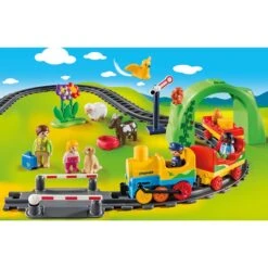 PLAYMOBIL 70179 1.2.3 Meine Erste Eisenbahn, Konstruktionsspielzeug -Playmobil Verkaufsgeschäft PLAYMOBIL 70179 1 2 3 Meine erste Eisenbahn Konstruktionsspielzeug@@1sspke1a 2
