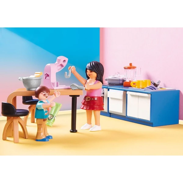 PLAYMOBIL 70206 Dollhouse Familienküche, Konstruktionsspielzeug 6 PLAYMOBIL 70206 Dollhouse Familienküche, Konstruktionsspielzeug – Bild 4