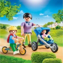 PLAYMOBIL 70284 City Life Mama Mit Kindern, Konstruktionsspielzeug -Playmobil Verkaufsgeschäft PLAYMOBIL 70284 City Life Mama mit Kindern Konstruktionsspielzeug@@1sspkc1o 2