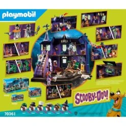 PLAYMOBIL 70361 SCOOBY-DOO! Abenteuer Im Geisterhaus, Konstruktionsspielzeug -Playmobil Verkaufsgeschäft PLAYMOBIL 70361 SCOOBY DOO Abenteuer im Geisterhaus Konstruktionsspielzeug@@1sspk160 11