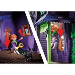 PLAYMOBIL 70361 SCOOBY-DOO! Abenteuer Im Geisterhaus, Konstruktionsspielzeug -Playmobil Verkaufsgeschäft PLAYMOBIL 70361 SCOOBY DOO Abenteuer im Geisterhaus Konstruktionsspielzeug@@1sspk160 9