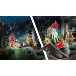PLAYMOBIL 70362 SCOOBY-DOO! Abenteuer Auf Dem Friedhof, Konstruktionsspielzeug -Playmobil Verkaufsgeschäft PLAYMOBIL 70362 SCOOBY DOO Abenteuer auf dem Friedhof Konstruktionsspielzeug@@1sspk161 3