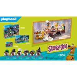 PLAYMOBIL 70363 SCOOBY-DOO! Abendessen Mit Shaggy, Konstruktionsspielzeug -Playmobil Verkaufsgeschäft PLAYMOBIL 70363 SCOOBY DOO Abendessen mit Shaggy Konstruktionsspielzeug@@1sspk162 3