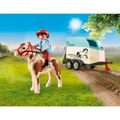 PLAYMOBIL 70511 Country PKW Mit Ponyanhänger, Konstruktionsspielzeug -Playmobil Verkaufsgeschäft PLAYMOBIL 70511 Country PKW mit Ponyanh nger Konstruktionsspielzeug@@1682673 2