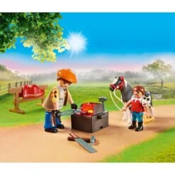 PLAYMOBIL 70518 Country Mobiler Hufschmied, Konstruktionsspielzeug -Playmobil Verkaufsgeschäft PLAYMOBIL 70518 Country Mobiler Hufschmied Konstruktionsspielzeug@@1762701 2