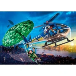 PLAYMOBIL 70569 City Action - Polizei-Hubschrauber: Fallschirm-Verfolgung, Konstruktionsspielzeug -Playmobil Verkaufsgeschäft PLAYMOBIL 70569 City Action Polizei Hubschrauber Fallschirm Verfolgung Konstruktionsspielzeug@@1888907 2