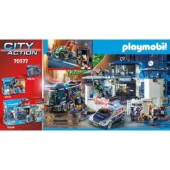 PLAYMOBIL 70577 City Action Polizei-Kart: Verfolgung Des Tresorräubers, Konstruktionsspielzeug -Playmobil Verkaufsgeschäft PLAYMOBIL 70577 City Action Polizei Kart Verfolgung des Tresorr ubers Konstruktionsspielzeug@@1680459 4