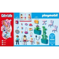 PLAYMOBIL 70593 City Life Kaffeepause, Konstruktionsspielzeug -Playmobil Verkaufsgeschäft PLAYMOBIL 70593 City Life Kaffeepause Konstruktionsspielzeug@@1682507 3