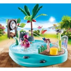 PLAYMOBIL 70610 Family Fun Spaßbecken Mit Wasserspritze, Konstruktionsspielzeug -Playmobil Verkaufsgeschäft PLAYMOBIL 70610 Family Fun Spa becken mit Wasserspritze Konstruktionsspielzeug@@1685426 2