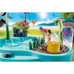 PLAYMOBIL 70610 Family Fun Spaßbecken Mit Wasserspritze, Konstruktionsspielzeug -Playmobil Verkaufsgeschäft PLAYMOBIL 70610 Family Fun Spa becken mit Wasserspritze Konstruktionsspielzeug@@1685426 3