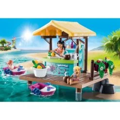 PLAYMOBIL 70612 Family Fun Paddleboot-Verleih Mit Saftbar, Konstruktionsspielzeug -Playmobil Verkaufsgeschäft PLAYMOBIL 70612 Family Fun Paddleboot Verleih mit Saftbar Konstruktionsspielzeug@@1685434 2