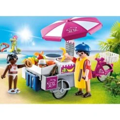 PLAYMOBIL 70614 Family Fun Mobiler Crêpes-Verkauf, Konstruktionsspielzeug -Playmobil Verkaufsgeschäft PLAYMOBIL 70614 Family Fun Mobiler Cr pes Verkauf Konstruktionsspielzeug@@1685442 2