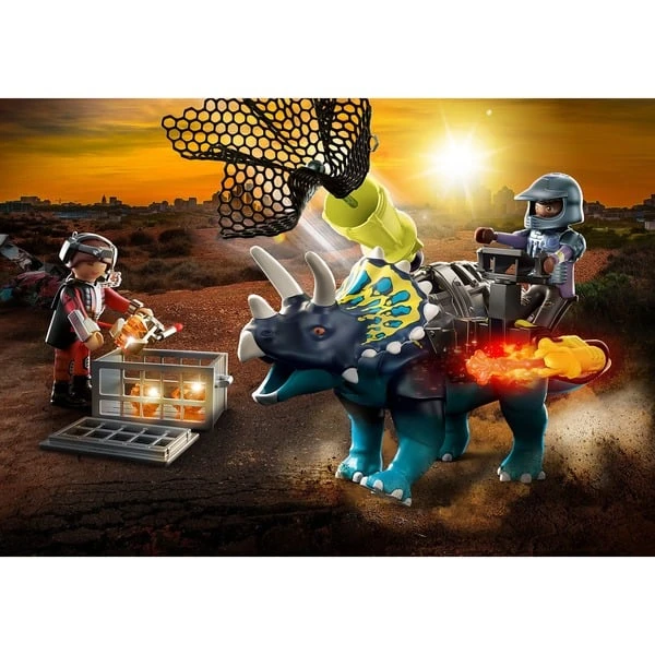 PLAYMOBIL 70627 Dino Rise Triceratops: Randale Um Die Legendären Steine, Konstruktionsspielzeug 9 PLAYMOBIL 70627 Dino Rise Triceratops: Randale Um Die Legendären Steine, Konstruktionsspielzeug – Bild 7