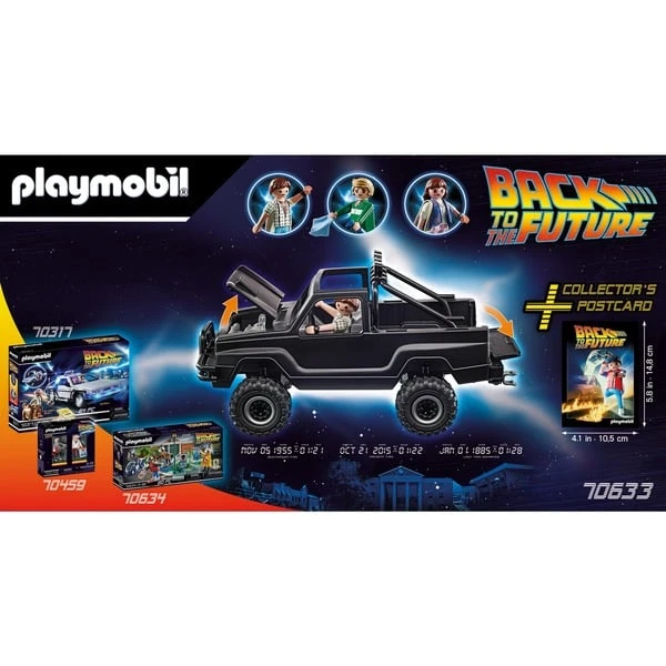 PLAYMOBIL 70633 Back To The Future Marty's Pick-up Truck, Konstruktionsspielzeug 8 PLAYMOBIL 70633 Back To The Future Marty's Pick-up Truck, Konstruktionsspielzeug – Bild 6