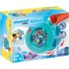 PLAYMOBIL 70636 1.2.3 AQUA Wasserwirbelrad Mit Babyhai, Konstruktionsspielzeug -Playmobil Verkaufsgeschäft PLAYMOBIL 70636 1 2 3 AQUA Wasserwirbelrad mit Babyhai Konstruktionsspielzeug@@1848025