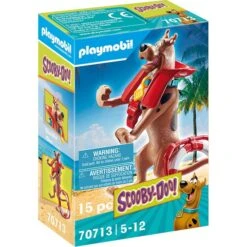 PLAYMOBIL 70713 SCOOBY-DOO! Sammelfigur Rettungsschwimmer, Konstruktionsspielzeug