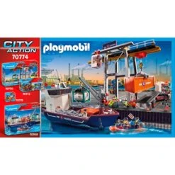 PLAYMOBIL 70774 City Action Containerfertigung, Konstruktionsspielzeug 7 PLAYMOBIL 70774 City Action Containerfertigung, Konstruktionsspielzeug -Playmobil Verkaufsgeschäft PLAYMOBIL 70774 City Action Containerfertigung Konstruktionsspielzeug@@1762723 2