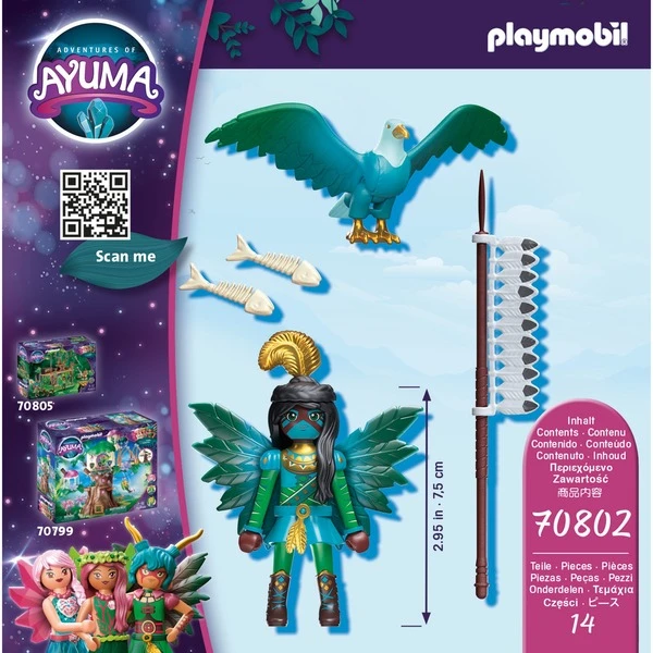 PLAYMOBIL 70802 Ayuma Knight Fairy Mit Seelentier, Konstruktionsspielzeug 4 PLAYMOBIL 70802 Ayuma Knight Fairy Mit Seelentier, Konstruktionsspielzeug – Bild 2