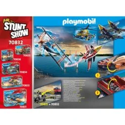 PLAYMOBIL 70832 Air Stuntshow Düsenjet "Eagle", Konstruktionsspielzeug -Playmobil Verkaufsgeschäft PLAYMOBIL 70832 Air Stuntshow D senjet Eagle Konstruktionsspielzeug@@1840590 8