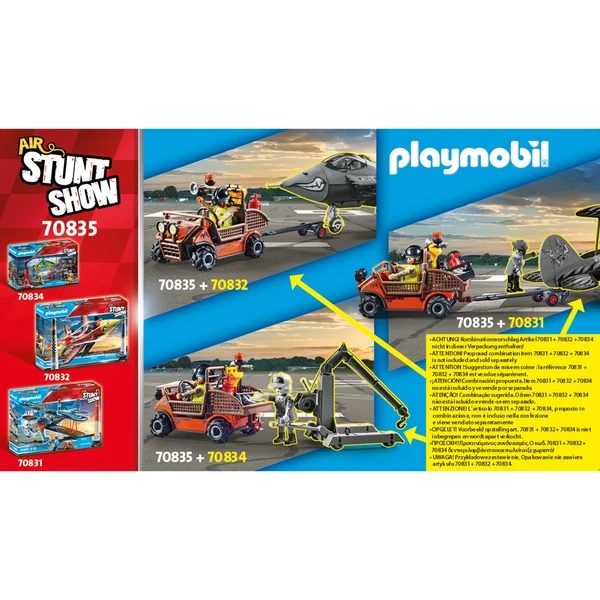 PLAYMOBIL 70835 Air Stuntshow Mobiler Reparaturservice, Konstruktionsspielzeug 9 PLAYMOBIL 70835 Air Stuntshow Mobiler Reparaturservice, Konstruktionsspielzeug – Bild 7