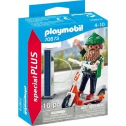 PLAYMOBIL 70873 SpecialPLUS Hipster Mit E-Roller, Konstruktionsspielzeug