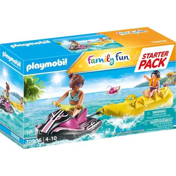 PLAYMOBIL 70906 Family Fun Starter Pack Wasserscooter Mit Bananenboot, Konstruktionsspielzeug 3 PLAYMOBIL 70906 Family Fun Starter Pack Wasserscooter Mit Bananenboot, Konstruktionsspielzeug