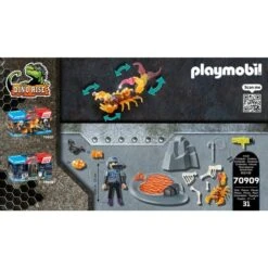 PLAYMOBIL 70909 Dino Rise Starter Pack Kampf Gegen Den Feuerskorpion, Konstruktionsspielzeug -Playmobil Verkaufsgeschäft PLAYMOBIL 70909 Dino Rise Starter Pack Kampf gegen den Feuerskorpion Konstruktionsspielzeug@@1802545 3